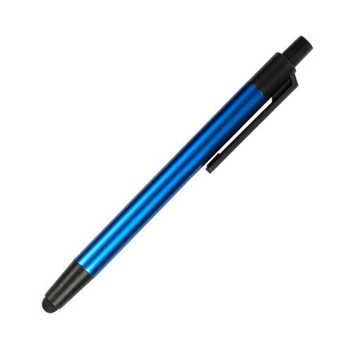 BOLIGRAFO CON TOUCH FABRICADO EN ALUMINIO TINTA DE ESCRITURA AZUL Miniatura