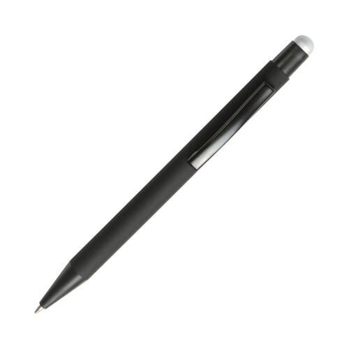 BOLIGRAFO RETRACTIL FABRICADO EN ALUMINIO TERMINADO RUBBER CON TOUCH Miniatura