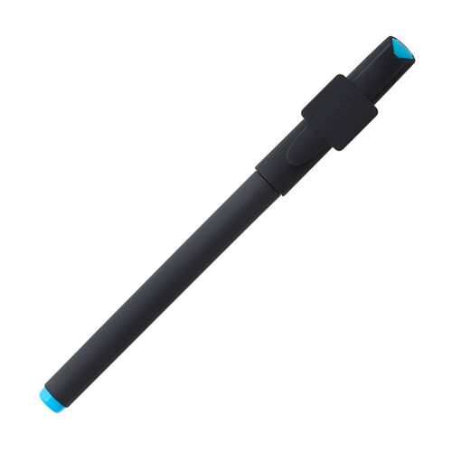 PLUMA DE PLASTICO CON TAPON Y CLIP Miniatura