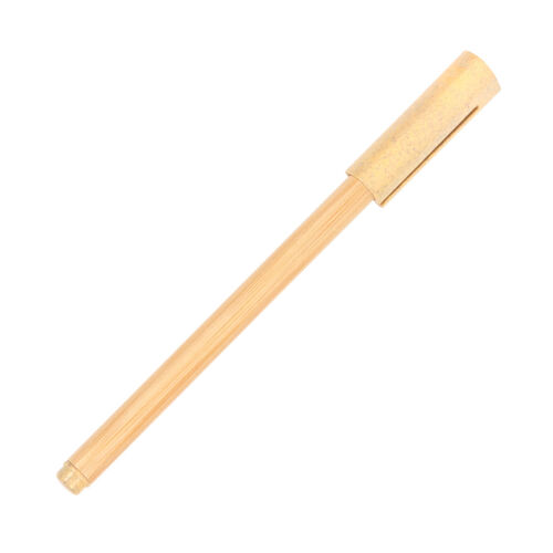 BOLIGRAFO CON BARRIL DE BAMBU Y TAPON DE FIBRA DE TRIGO Miniatura