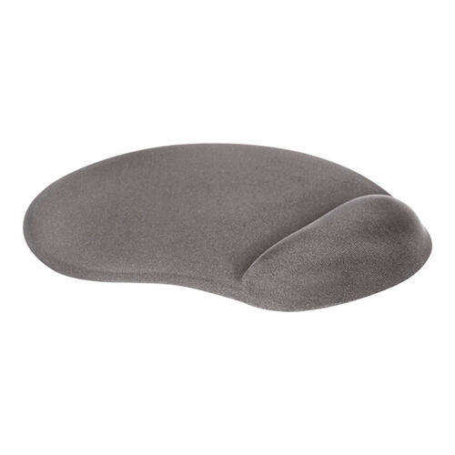 MOUSE PAD ERGONOMICO CON CUBIERTA DE TELA Y DESCANSA MUÑECA DE SILICON Miniatura