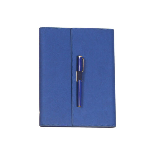 LIBRETA EJECUTIVA FABRICADA EN PU CON BOLIGRAFO Miniatura