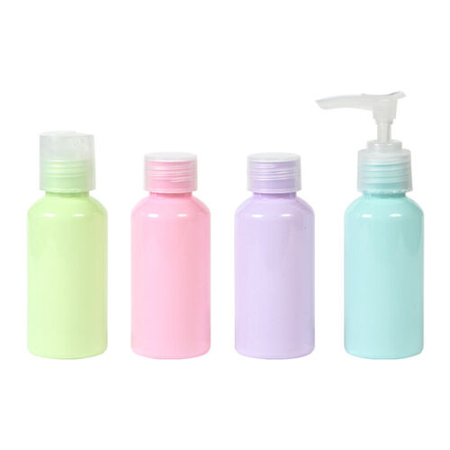 SET DE 4 BOTELLAS DE 100 ML FABRICADAS EN POLIPROPILENO Miniatura