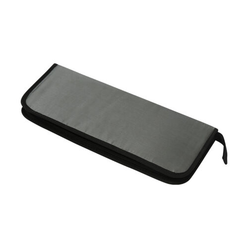 SET DE BBQ CON ACCESORIOS DE ACERO INOXIDABLE Y ESTUCHE DE TELA Miniatura