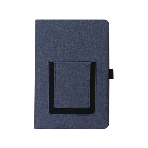 LIBRETA CUBIERTA EN CURPIEL PASTA RIGIDA CON 80 HOJAS Y SEPARADOR Miniatura