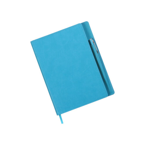LIBRETA CON BOLIGRAFO FABRICADA EN PU Miniatura