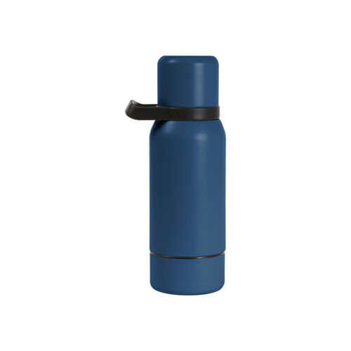 BOTELLA FABRICADA EN ACERO INOXIDABLE CON BASE REMOVIBLE PARA ALIMENTO O AGUA Miniatura