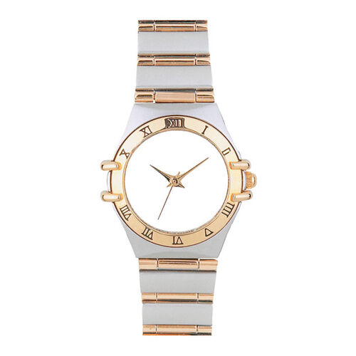 RELOJ DE PULSO PARA CABALLERO METALICO BI-TONO Miniatura