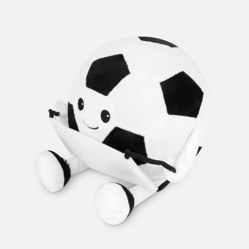 PELUCHE SOCCER BLANCO Y NEGRO Miniatura