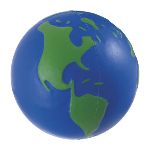 PELOTA ANTI-STRESS MUNDO Miniatura