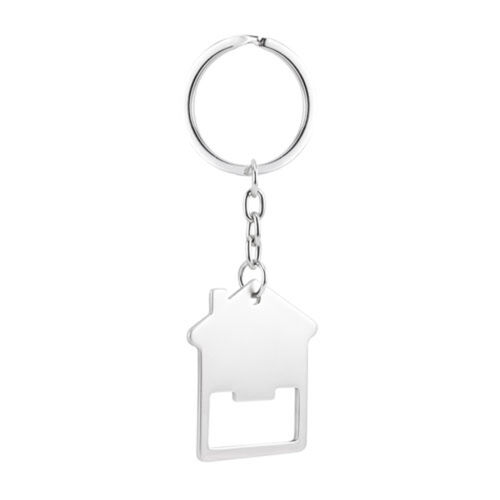 LLAVERO DESTAPADOR DENPASAR PLATA Miniatura