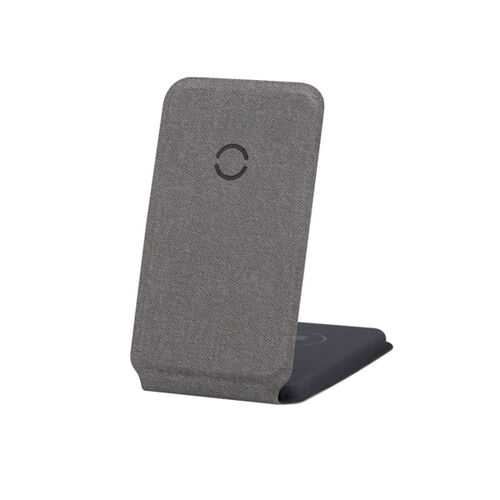 MULTICARGADOR INALÁMBRICO PLUGGY GRIS Miniatura